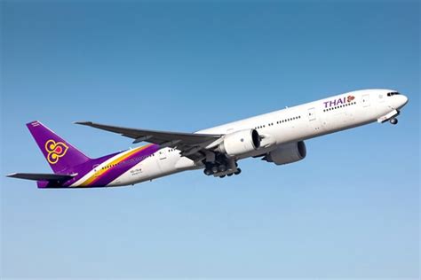 Thai Airways International Flight TG970 THA970 .